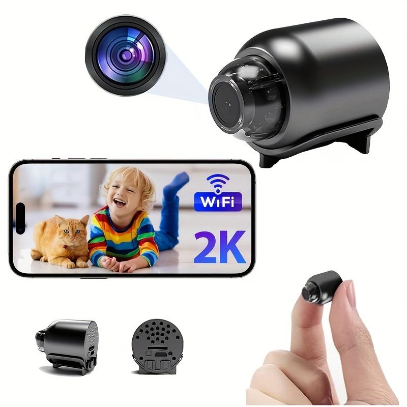 Mini WiFi Camera 720P HD Night Vision with Motion Detection Remote Monitoring 160 ° Wide Angle Micro Baby Monitor for Home, Office, Shop, Warehouse spy camera