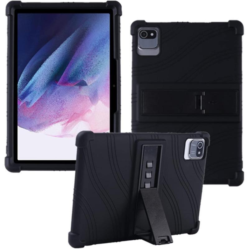 Case for MB1001 Tablet 10.1,Friendly Silicone Case for Moderness MB1001  10.1 Tablet,for OUZRS TAB-M1 DOOGEE T10 T10S Tablet  HAPPYBE ANYLAKE Velorim CZZ ZZB 10 inch (Black)