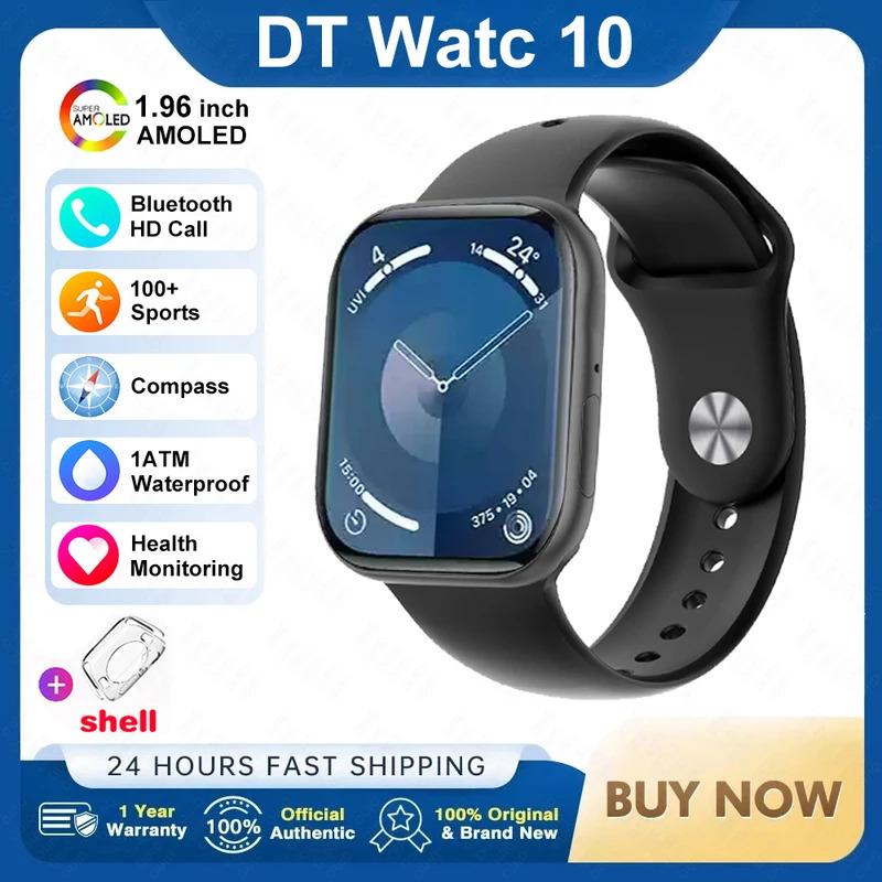 New Original For Apple Watch 10 Series Smart Watch Men NFC Always Display Body Temperature BT Call Waterproof Women Smart Watchwearablesmartphone