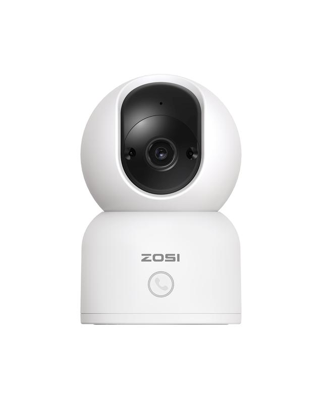 ZOSI 5G 2.4G WiFi Indoor 2k Pan Tilt Smart Security Camera iphone ipad remote access securitycamera