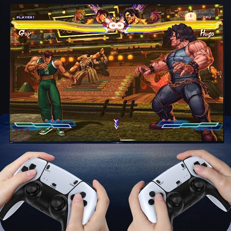 Retro Game Console 20,000-30,000+ Retro Games Stick, Revisit Classic Games Stick ,Retro Play Plug and Play Video Games Stick 26 Emulators, 4K HDMI Output, Premium Competitive Dual Controllers Wireless Adapter Button Cable Communication