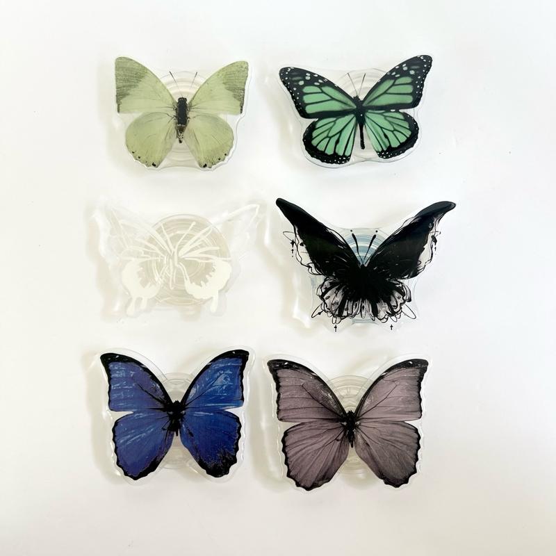 Cute Butterfly Design Phone Grip, Cell Phone Holder, Phone Accessories