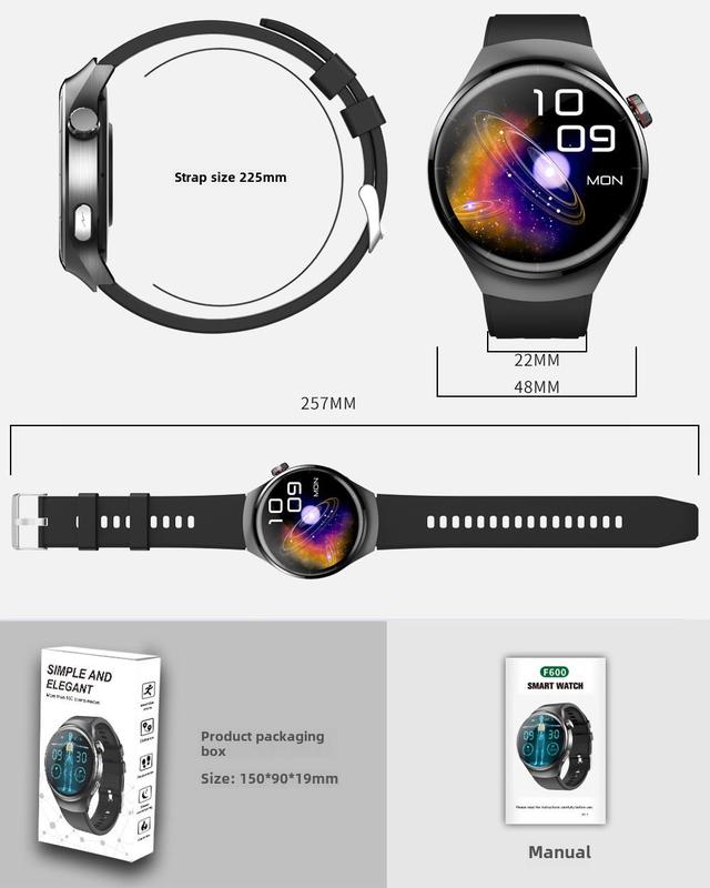 Smart Watch Heart Rate Monitoring Blood Oxygen Monitoring Smart Watch Bluetooth Call Message Reminder Sports Bracelet