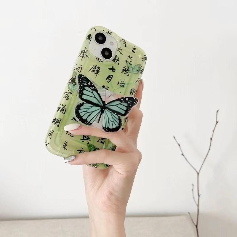 Cute Butterfly Design Phone Grip, Cell Phone Holder, Phone Accessories