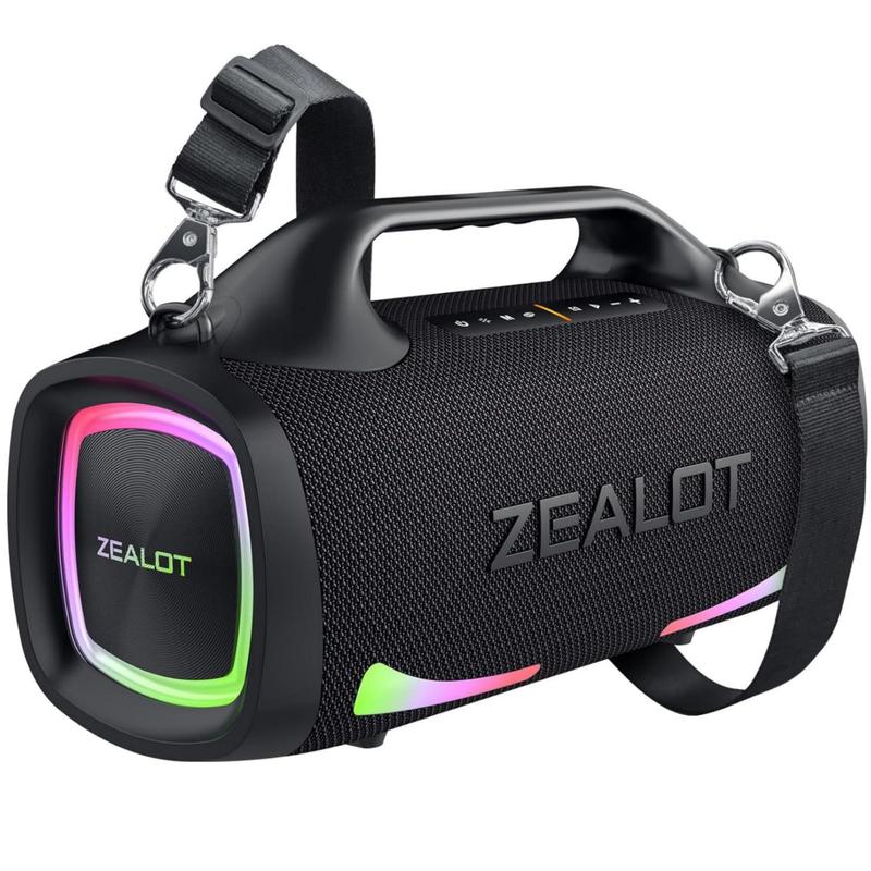 ZEALOT S79 Wireless Speaker, 100W Portable Speaker with 24000mAh Power Bank Function, Outdoor Waterproof Speaker for Camping, Beach, Party