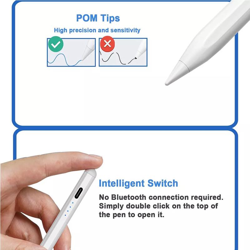 Stylus Pens Touch Screens Power-Display Tablet Pen For iPad  Lenovo iOS Android