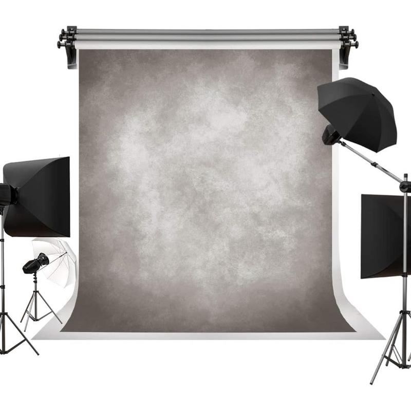 5x7ft Vintage Backdrops Abstract Grey Portrait Photo Backdrop for Photography Studio Accessories Camera