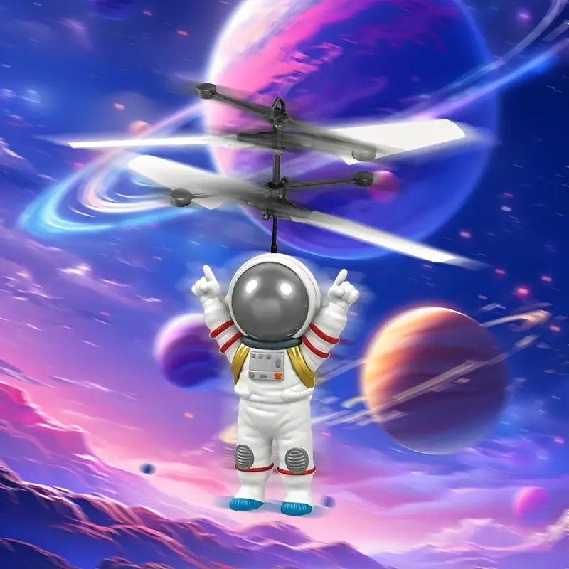 Astronaut drone plane - with one-key takeoff and landing, a durable and impact-resistant aircraft, a perfect gift for Christmas. Cameras