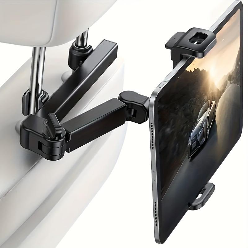 Universal Car Tablet Holder - Mounts For Headrest, Compatible With 4.7-12.9