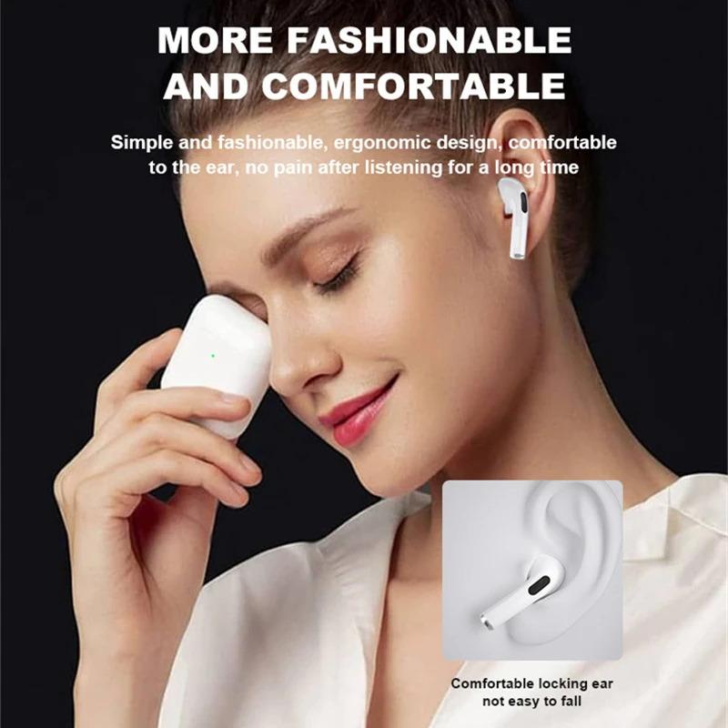 2024 TWS Air Pro 4 Fone Bluetooth Earphones Wireless Headphones with Mic Touch Control Wireless Bluetooth Headset Pro 4 Earbuds