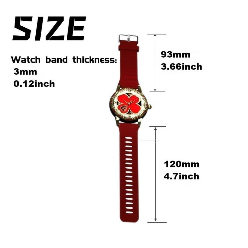 DDBOWS Silicone Watch Band, 1 Count 22mm Quick Release Rubber Watch Band for Smart Watch , Soft Silicone Watch Band for Women, Wearable Accessories for Samsung Galaxy Watch