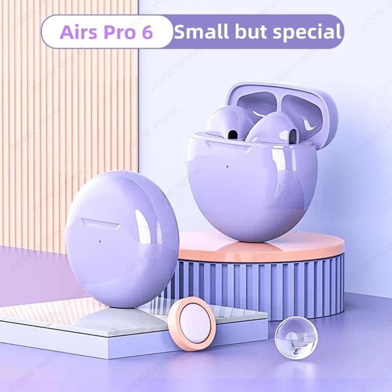 Original Air Pro 6 TWS Wireless Bluetooth Earphones Mini Pods Earbuds Earphone Headset For Xiaomi Android Apple iPhone Headphone