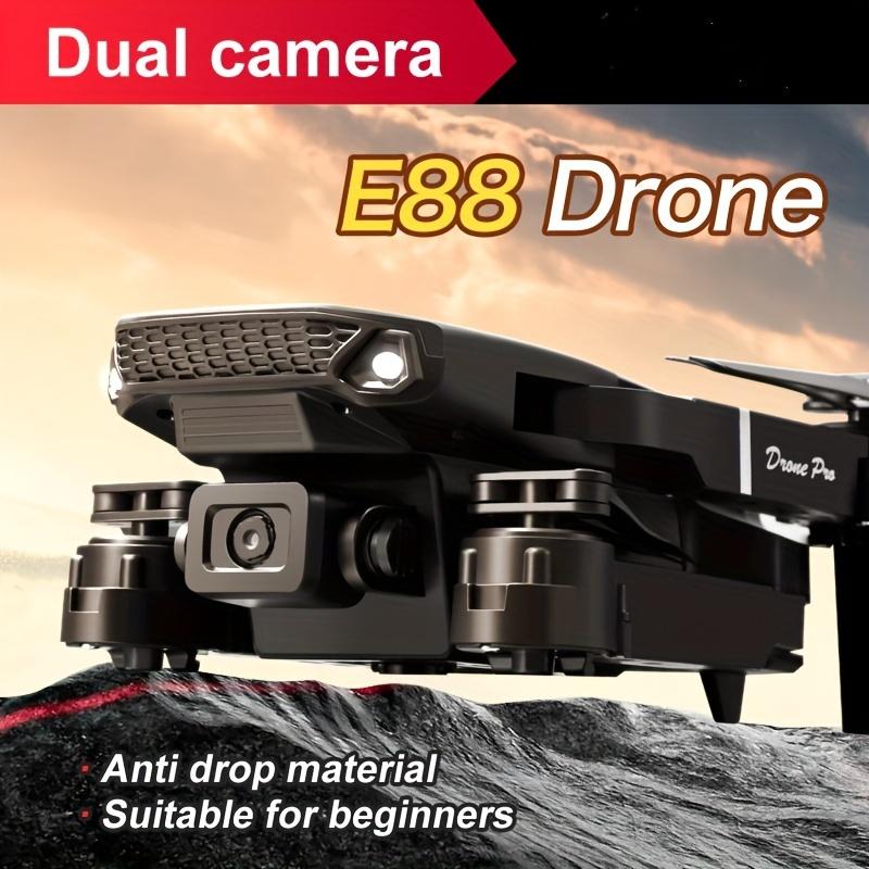 E88 Drone Equipped With Dual Cameras, Mobile Application Control, Indoor Flying, Halloween Christmas New Year Gifts