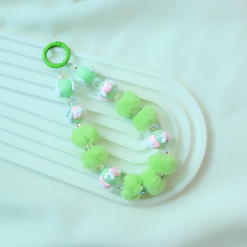 [New Arrival] Fluffy Candy Bracelet,Cuddle Candy Charm,Sweet Fluffy Phone Chain---z