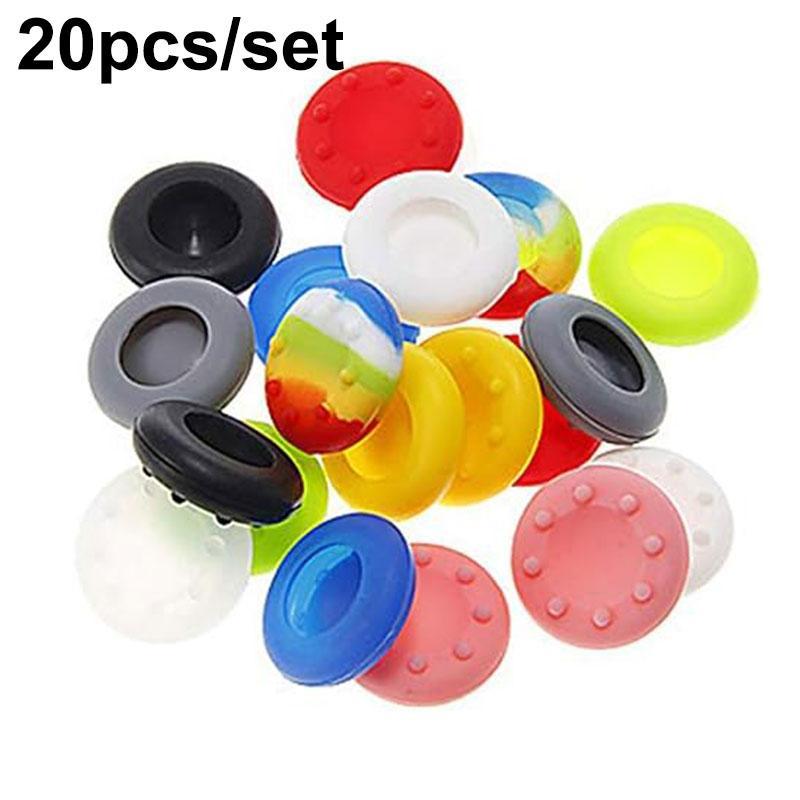 Silicone Gamepad Joystick Grip Caps Case, Colorful Gamepad Protector, Game Accessories for PS4 PS3 PS5 Xbox360 Xbox One Switch Pro Controller