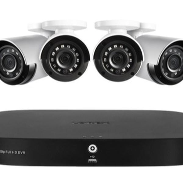 Lorex 1080p (8 Camera Capable) 1TB Wired DVR System with Analog Security Cameras