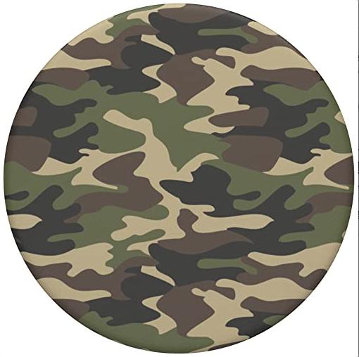 PopSockets Phone Grip with Expanding Kickstand, Nature PopGrip - Woodland Camo