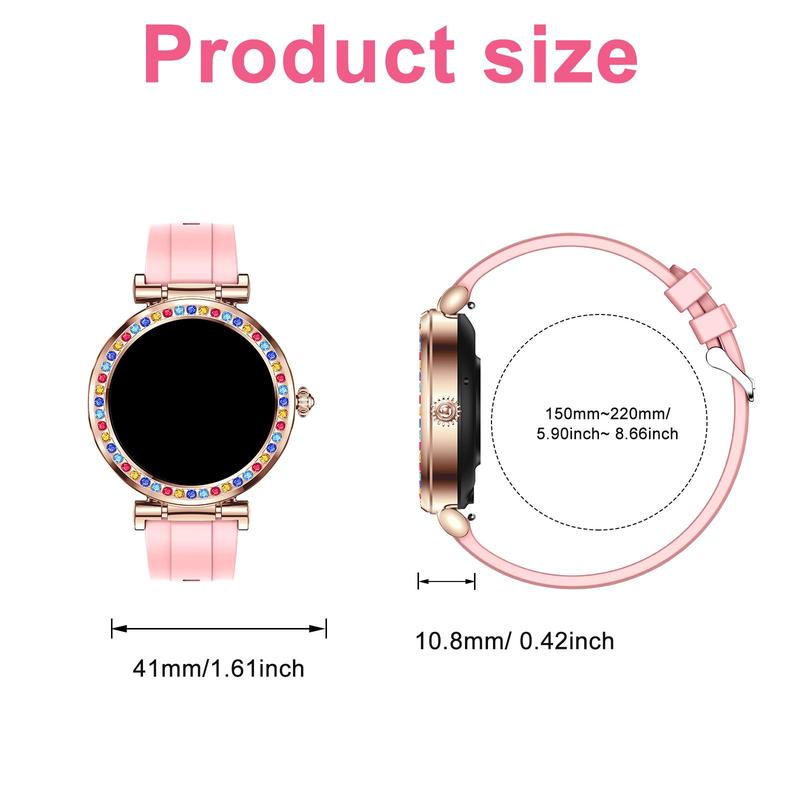 Multifunctional Smart Watch, Fashionable Digital Watch with Multi-Sport Modes and Time Display, Sports Watch for Women & Girls