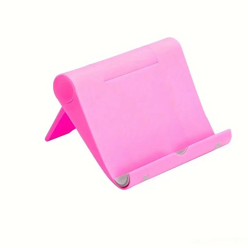 Durable Folding Cellphone Stand | 270° Adjustable Viewing Angle, Silicone Pad Base - Smartphone, Foldable