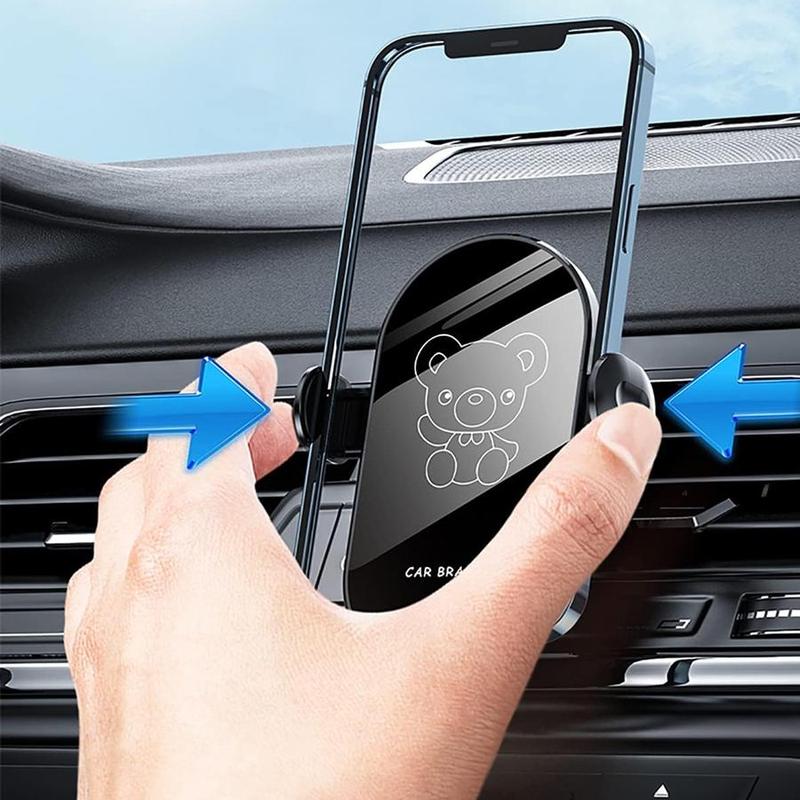 Car Air Vent Phone Holder, Creative Car Air Vent Phone Holder, Universal Car Interior Accessories for Smartphone