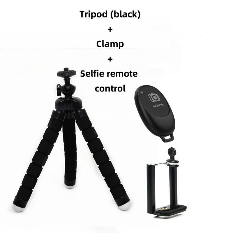 Portable Mini Tripod, 1 Count 360° Rotatable Phone & Camera Tripod with Remote Control, Selfie Stick for Photography & Video Recording